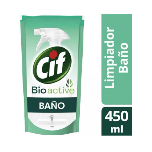 CIF Limpiador Baño Bioactive 450Ml