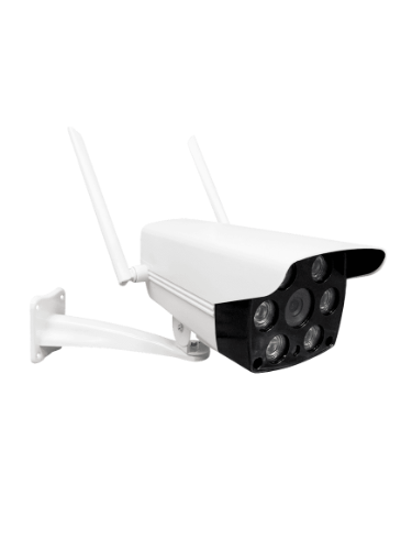 CÁMARA WI-FI EXTERIOR FIJA LUCES LED