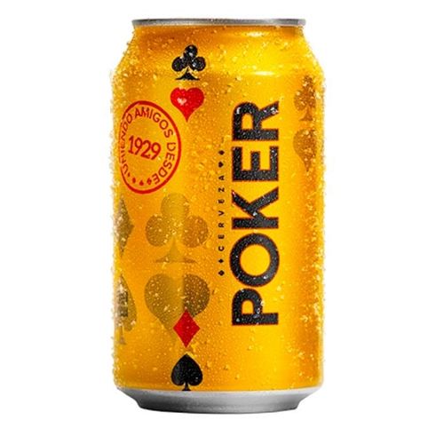CERVEZA POKER 330 ML