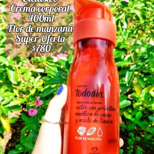 Tododia Crema corporal 400ml flor de manzana