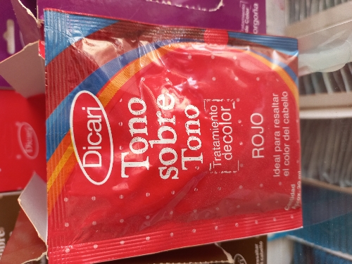 Mascarilla dicari rojo