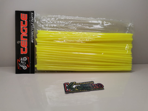 Cubre rayo amarillo