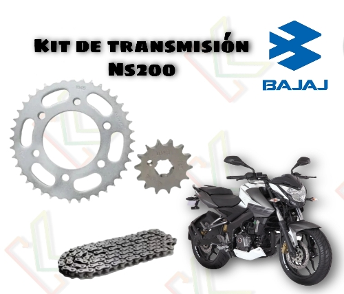 Kit de transmisión Pulsar Ns200 Cassarella