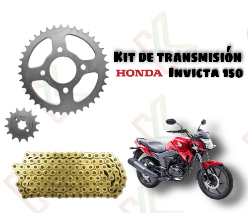 Kit de transmisión Honda cbf 150 Invicta CBF
