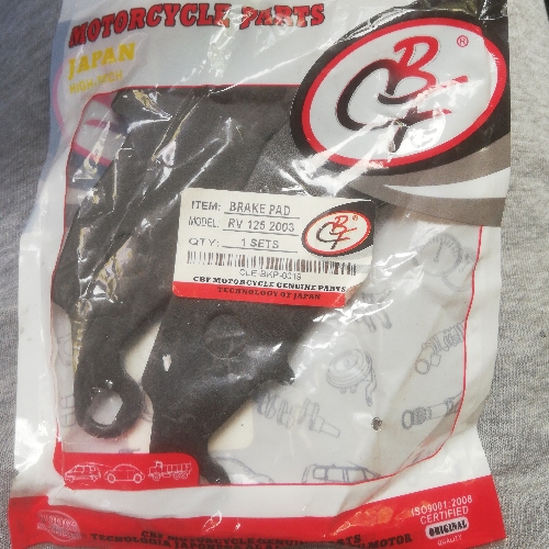 Pastillas delanteras Rv 125 2003