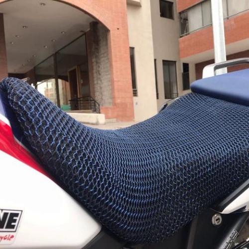 Malla para asiento Azul