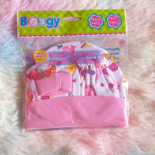 Set de gorro y guantes