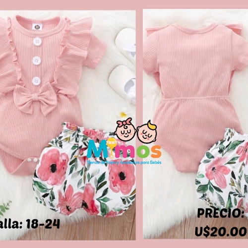 Conjunto Flores Short Floreado