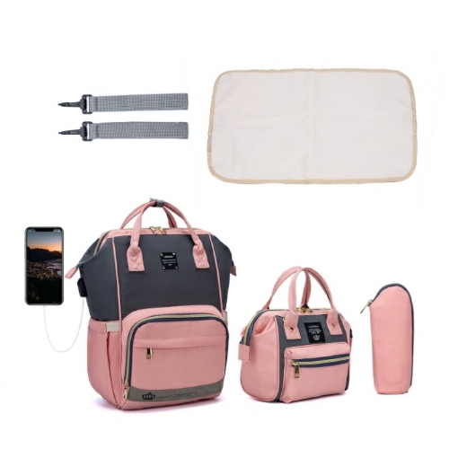 Set de Mochila Pañalera 3 pzas