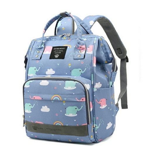 Mochila Pañalera Elefantes