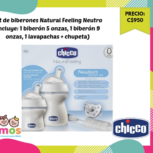 Set Biberones Neutro