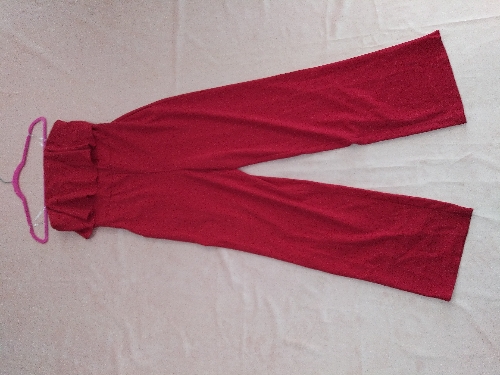 Enterizo rojo crystal sky