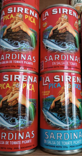 Sardina salsa pequeña
