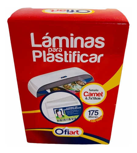PLASTifiCACION CARNET GRANDE