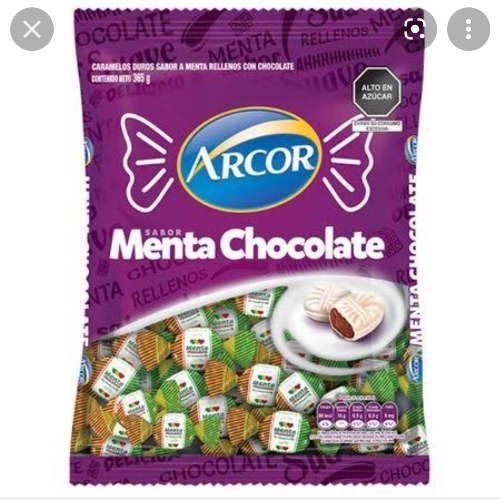 Caramelo menta chocolate x 1