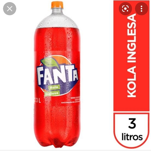 Fanta kola inglesa 3lt