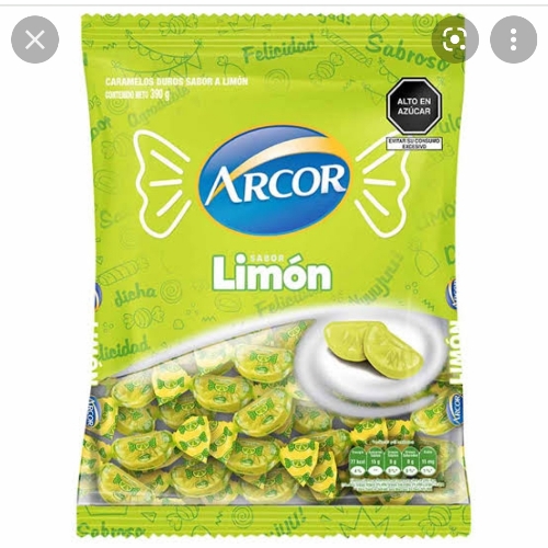 Caramelo limón Arcor