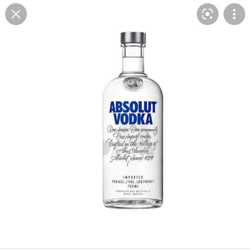 ABSOLUT VODKA 750ml