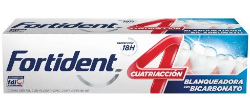Crema Dental Fortident Blanqueadora x 76 gr