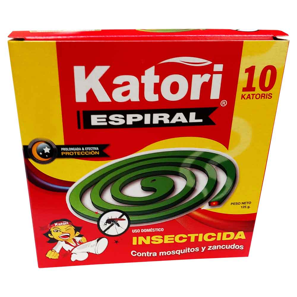 Insecticida Katori Espiral Disco Display x 10 Un