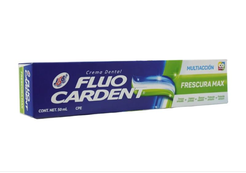 Crema Dental Triple Acción Max Fluocardent Unidad(es) de 50 ml