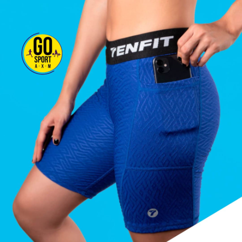 Short Bolsillo texturizado