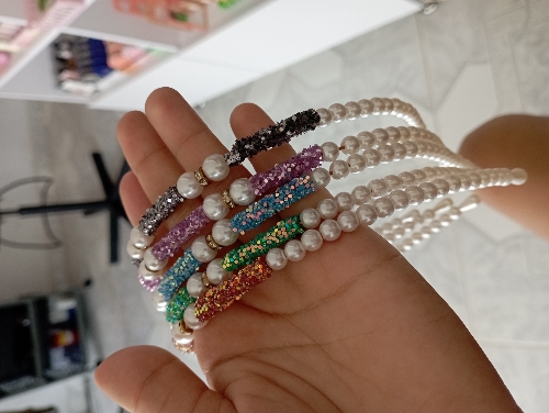 Diademas de perlas