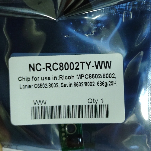 Chip de Tóner MPC - 6502/8002 Yellow