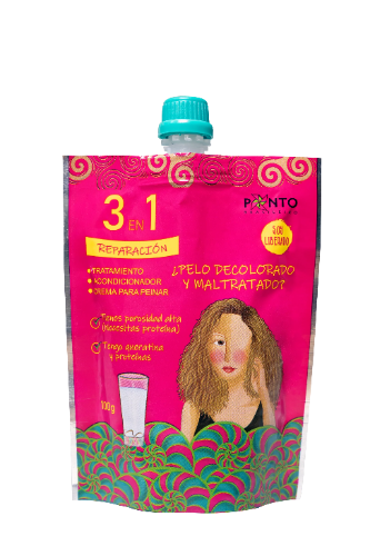 D1mascarilla 3 en 1 fucsia