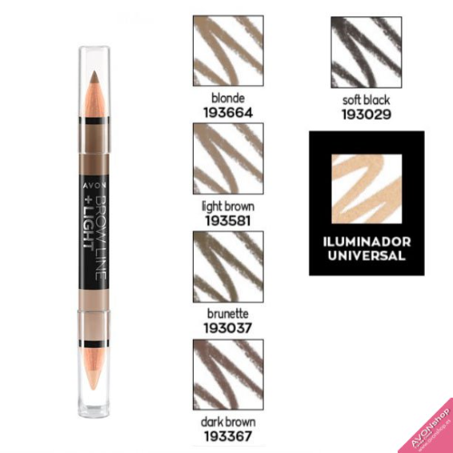 D1delineador  iluminador  cejas