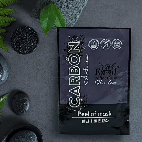D1mascarilla negra carbon