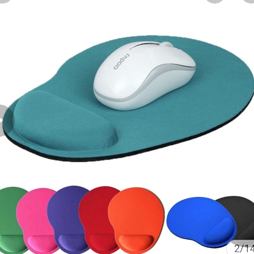Mouse pad com Suporte de Gel para os pulsos
