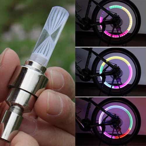 par tapa valvula led multicolor lujo