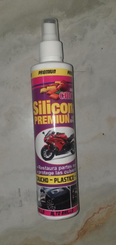 silicona brillo premium