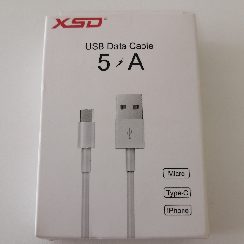 Cable V8 USB XSD 5 A