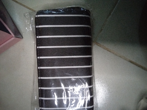 Cartera de rayas