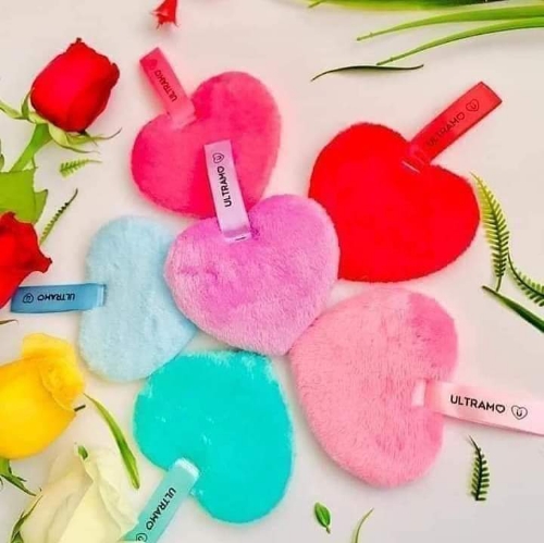 Toallita para desmaquillarte corazon