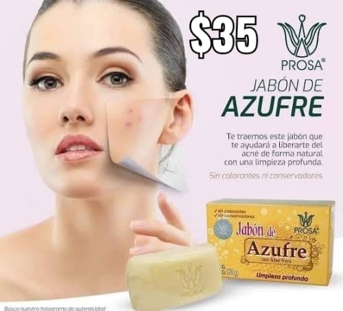 Jabón prosa azufre