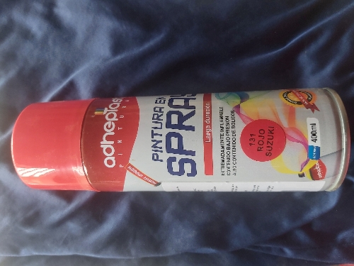 Spray rojo suzuki