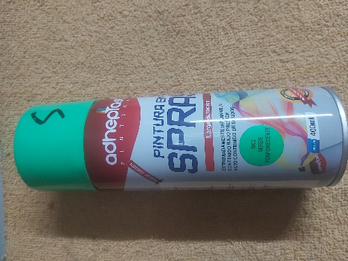 Spray verde (fosforecente)