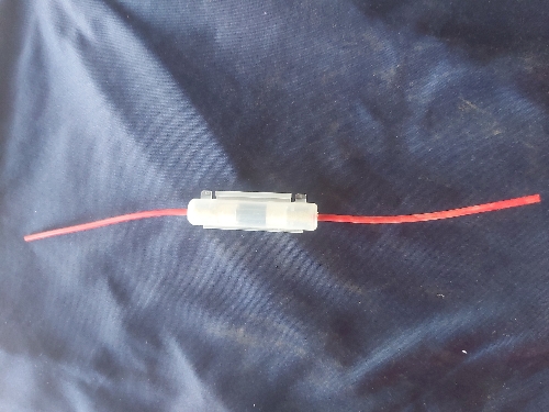 Porta fusible largo