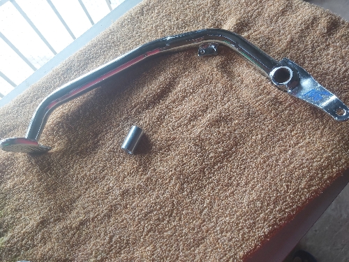 Pata de freno GN125 (china colegio $2.20)