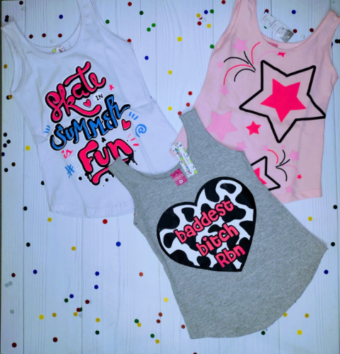 +PN0162 MUSCULOSA ALGODÓN NENA ESTAMPADA
