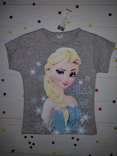 +PN0156 REMERA MANGA CORTA ALGODÓN FROZEN (BRILLA EN LA OSCURIDAD)