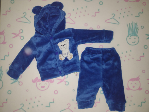 PB0199 CONJUNTO (CAMPERA+PANTALON) PLUSH BEBE/A