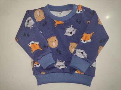 PB0288 BUZO ALGODON ESTAMPADO BEBE "S.KIDS"