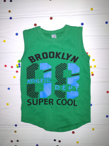 +PV0146 MUSCULOSA NENE ALGODÓN ESTAMPADA "S KIDS"