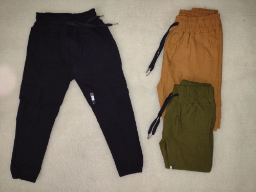 +PV0204 PANTALON CARGO LISO ELASTIZADO NENE "MATI Y MAGUI"