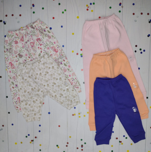 +PB0263 PANTALON LISO BEBA ALGODÓN "ANILEN"