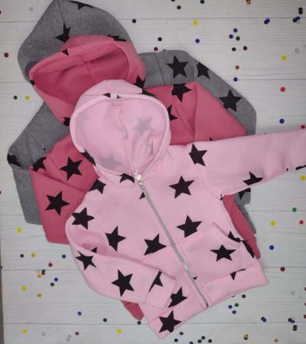 PN0187 CAMPERA NENA ALGODÓN "COOL KIDS" (ROCÍO)